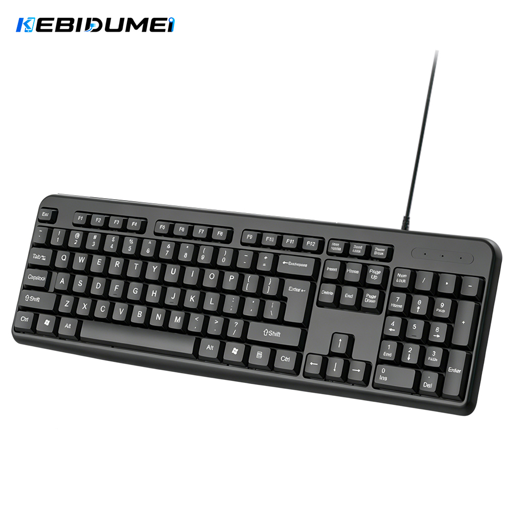 Gaming Keyboard And Mouse Set - KEBIDUMEI Klawiatura przewodowa USB 104 klawisze