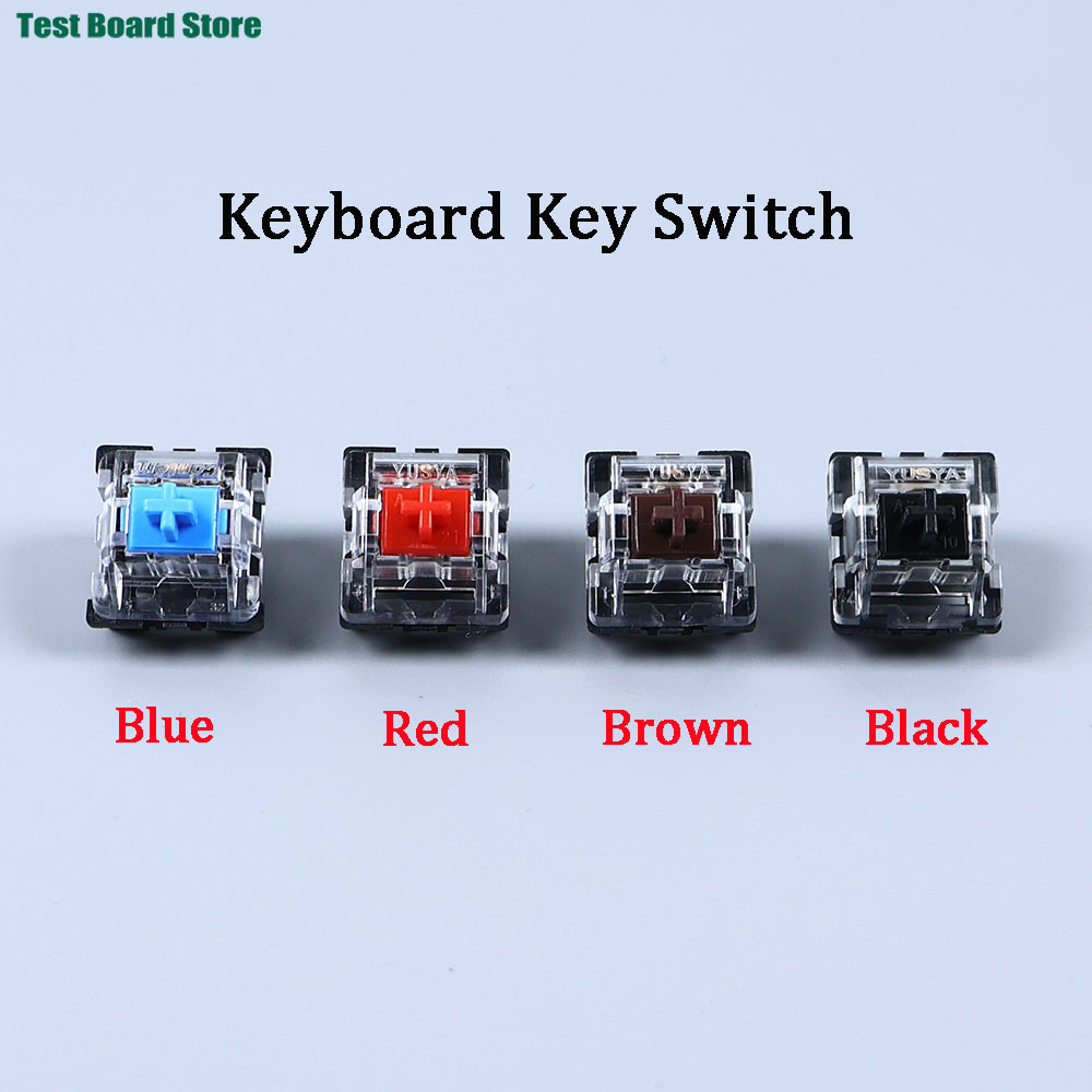Gaming Keyboard Blue Switches - Przełączniki klawiaturowe 2-pinowe Clicky Linear Tactile