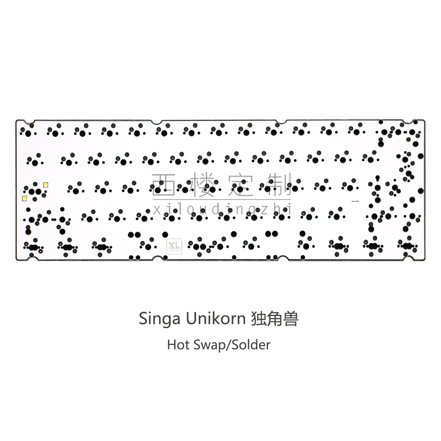 Hot Swap Pcb - 1k PCB 1.6mm kompatybilny z klawiaturą