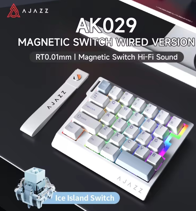 Gaming Keyboard Hand - Klawiatura gamingowa przewodowa AK029, obsługiwana jedną