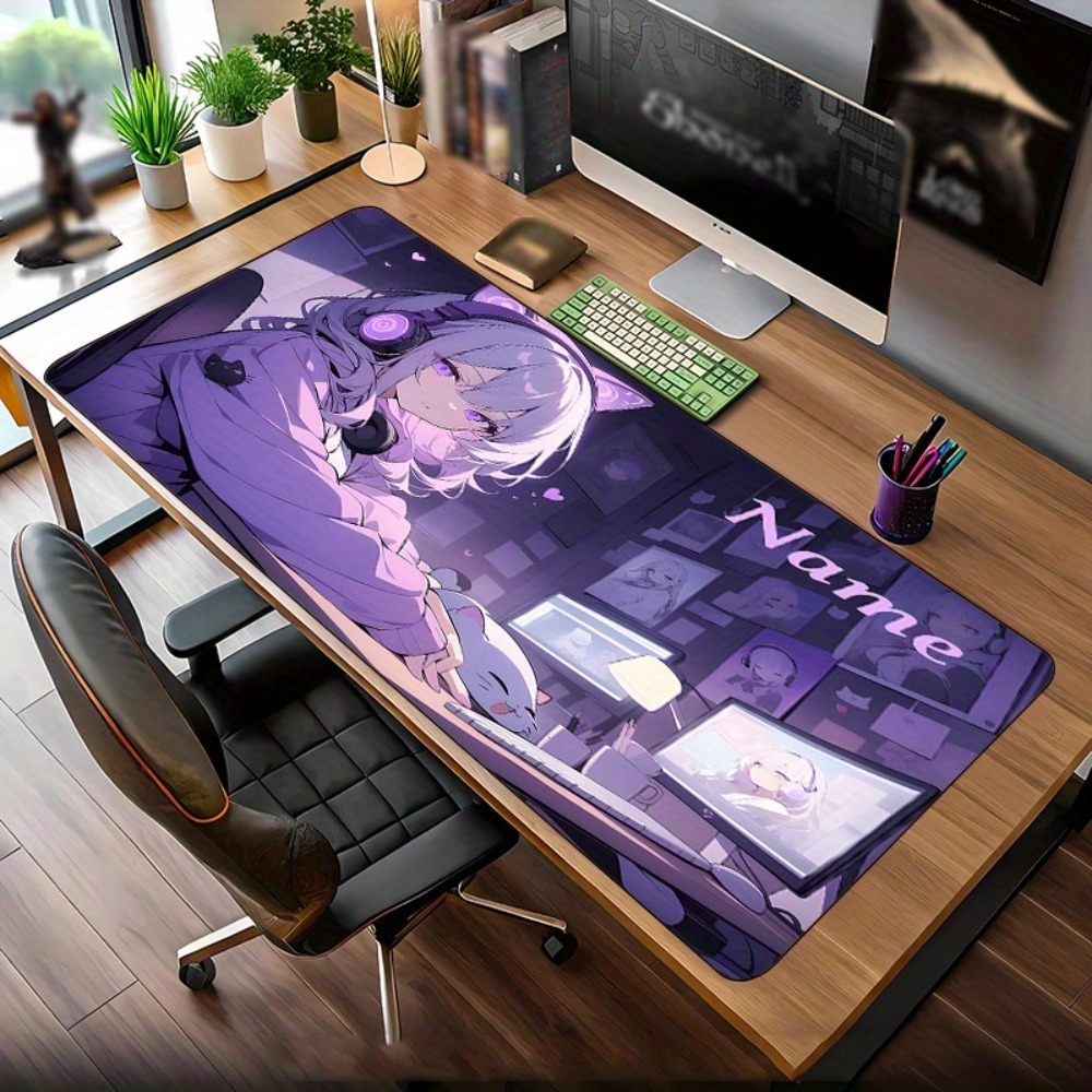 Gaming Keyboard Name - Konfigurowalna Mata na Biurko z Motywem