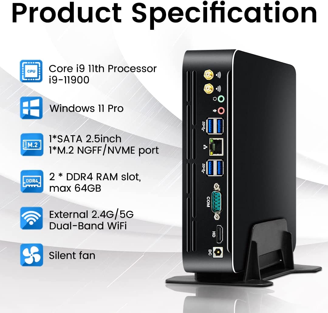 Intel Cpu Core I5 - Partaker 11. generacji Intel Mini PC