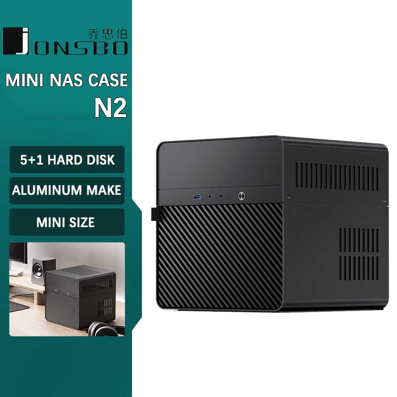 Aluminum Case 65 - JONSBO N2 NAS Aluminiowa obudowa Mini