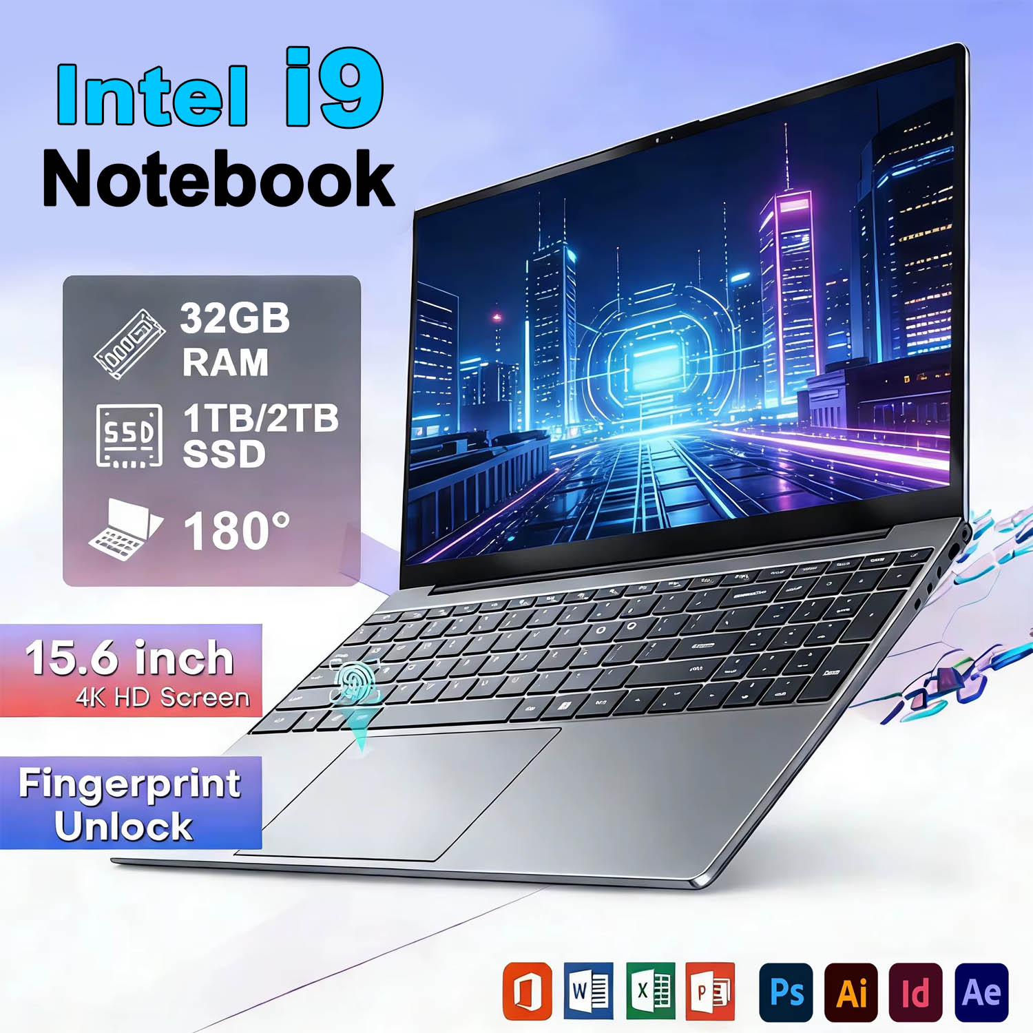 Gaming Keyboard 2026 - NOWY laptop 15,6 cala z 2026