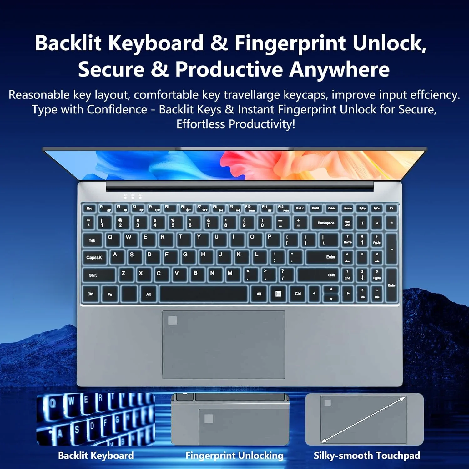 Nowy laptop 2026, 15,6 cala, W – Gaming Keyboard 2026 recenzja i cena
