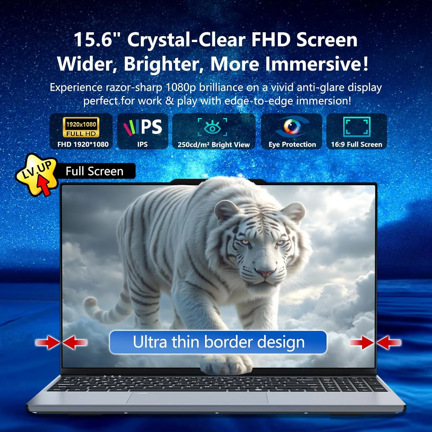 Nowy laptop 2026, 15,6 cala, W – Gaming Keyboard 2026 recenzja i cena