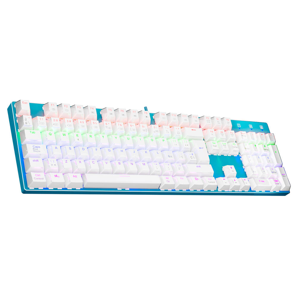 E-YOOSO Z88 Rainbow FALCON USB – Gaming Keyboard Blue Switches recenzja i cena