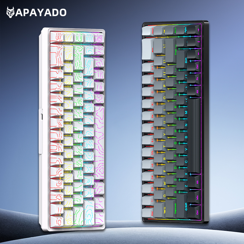 APAYADO A68 Przewodowa Klawiat – Gaming Keyboard Blue Switches recenzja i cena