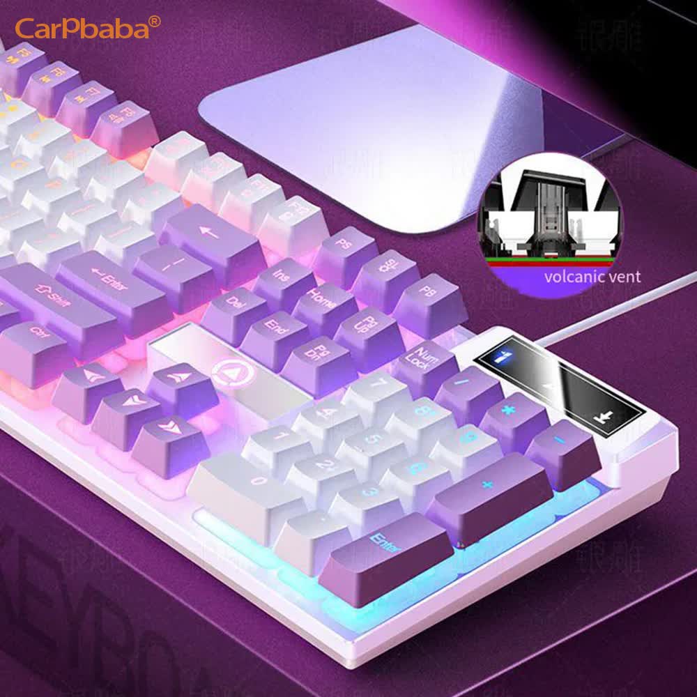 Carpbaba K500 104 klawisze USB – Gaming Keyboard And Mouse Set recenzja i cena