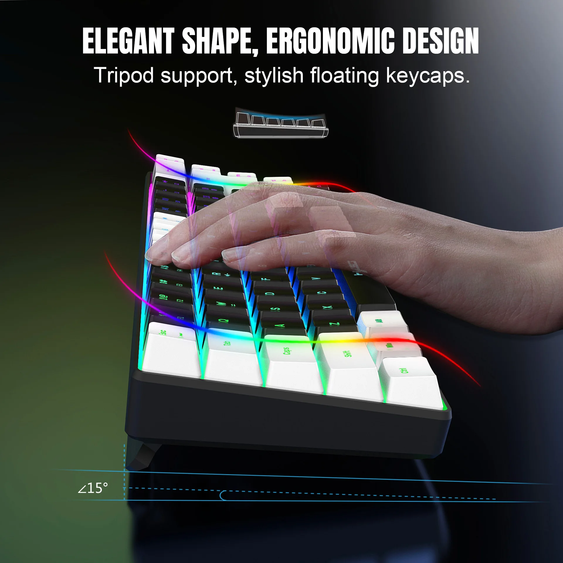 Zestaw Klawiatura i Mysz z Pod – Gaming Keyboard And Mouse Set recenzja i cena