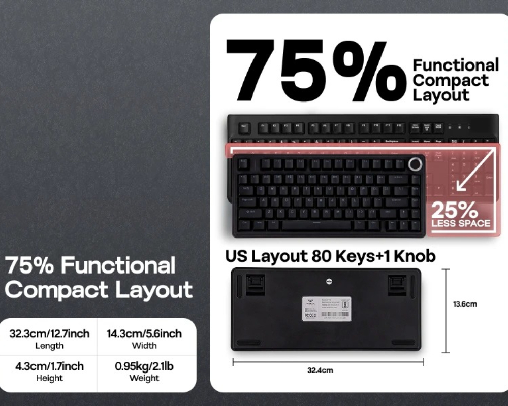Klawiatura gamingowa przewodow – Gaming Keyboard Blue Switches recenzja i cena