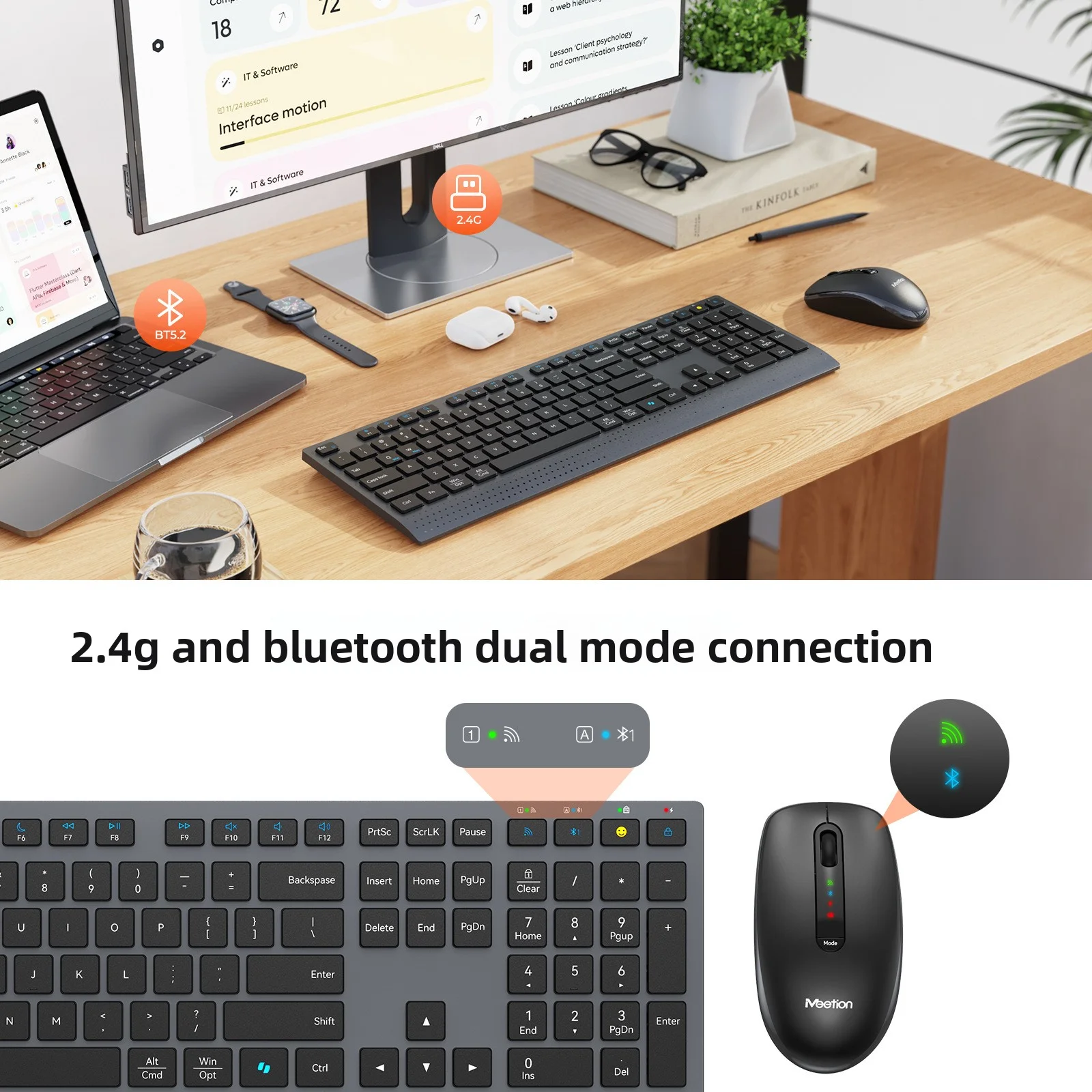 Bezprzewodowy zestaw klawiatur – Gaming Keyboard Mouse Set recenzja i cena