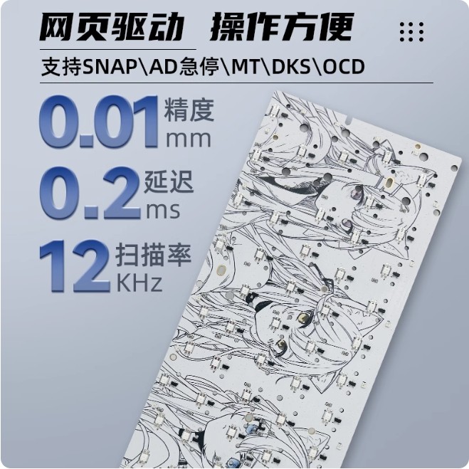 Klawiatura Hall Effect PCB col – Hot Swap Pcb recenzja i cena