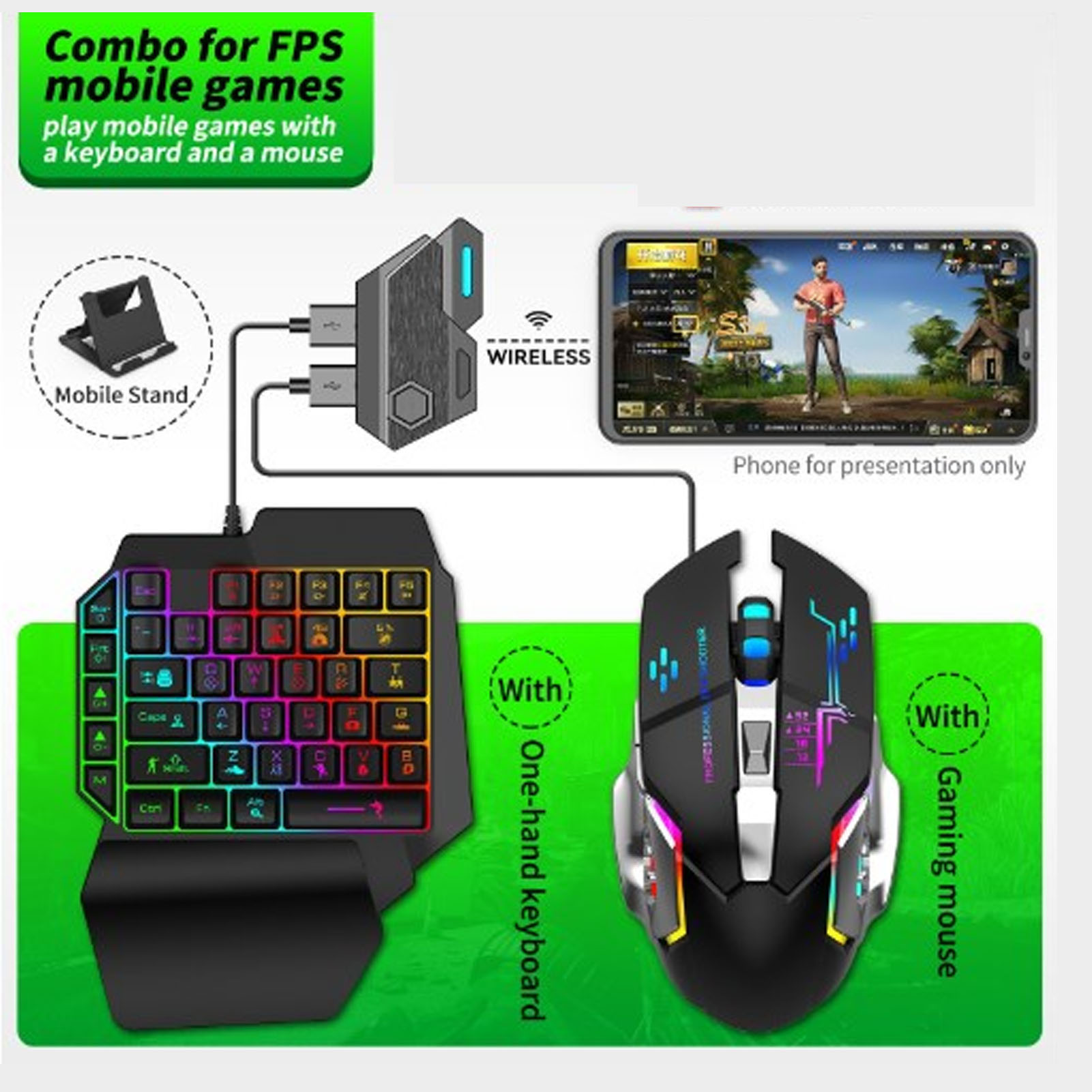 Zestaw konwertera klawiatura-m – Gaming Keyboard Hand recenzja i cena