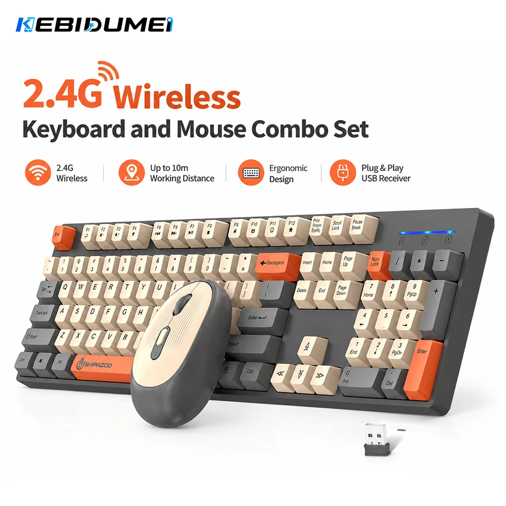 Zestaw bezprzewodowej klawiatu – Gaming Keyboard And Mouse Set recenzja i cena
