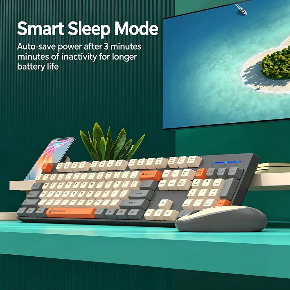 Zestaw bezprzewodowej klawiatu – Gaming Keyboard And Mouse Set recenzja i cena