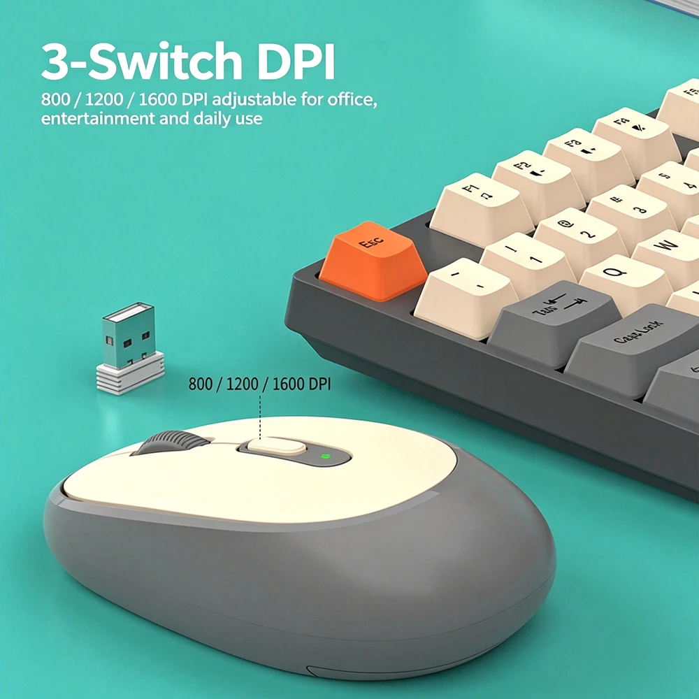 Zestaw bezprzewodowej klawiatu – Gaming Keyboard And Mouse Set recenzja i cena