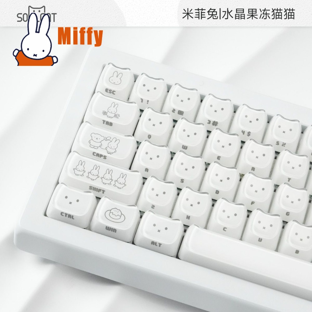 Urocze nakładki na klawisze Mi – Gaming Keyboard Typewriter recenzja i cena