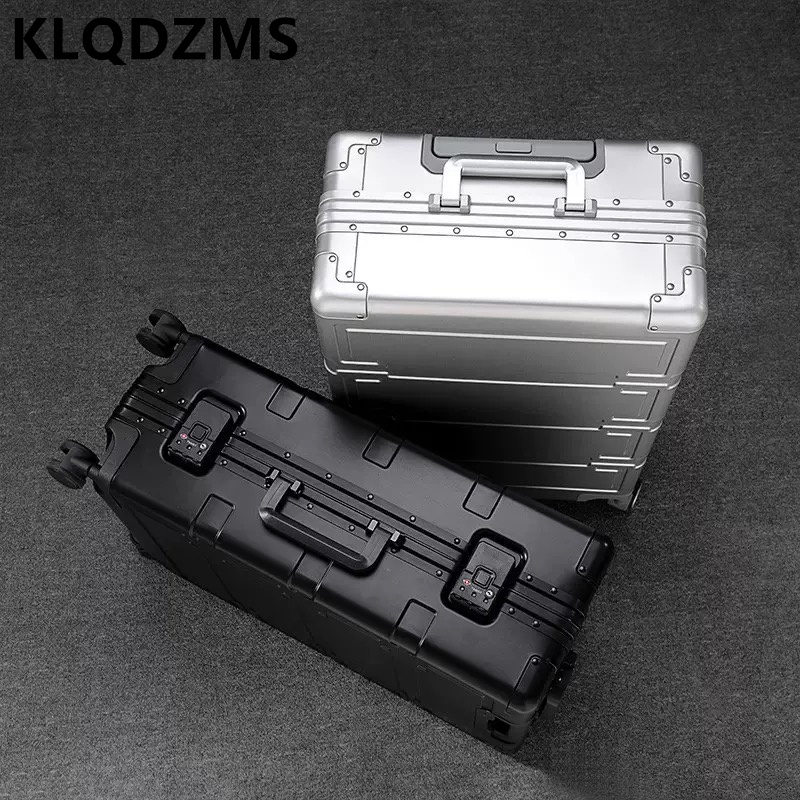 Torba bagażowa męska KLQDZMS,  – Aluminum Case 65 recenzja i cena