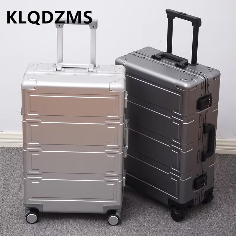 Torba bagażowa męska KLQDZMS,  – Aluminum Case 65 recenzja i cena